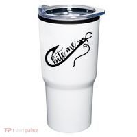 Bite Me Fishing Hook Funny Fishing Tumbler thumb 0