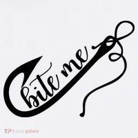 Bite Me Fishing Hook Funny Fishing Women's Tank Top thumb 5