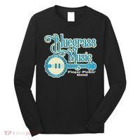 Bluegrass Music Finger Pickin Good Banjo Player Musician Long Sleeve Shirt thumb 0