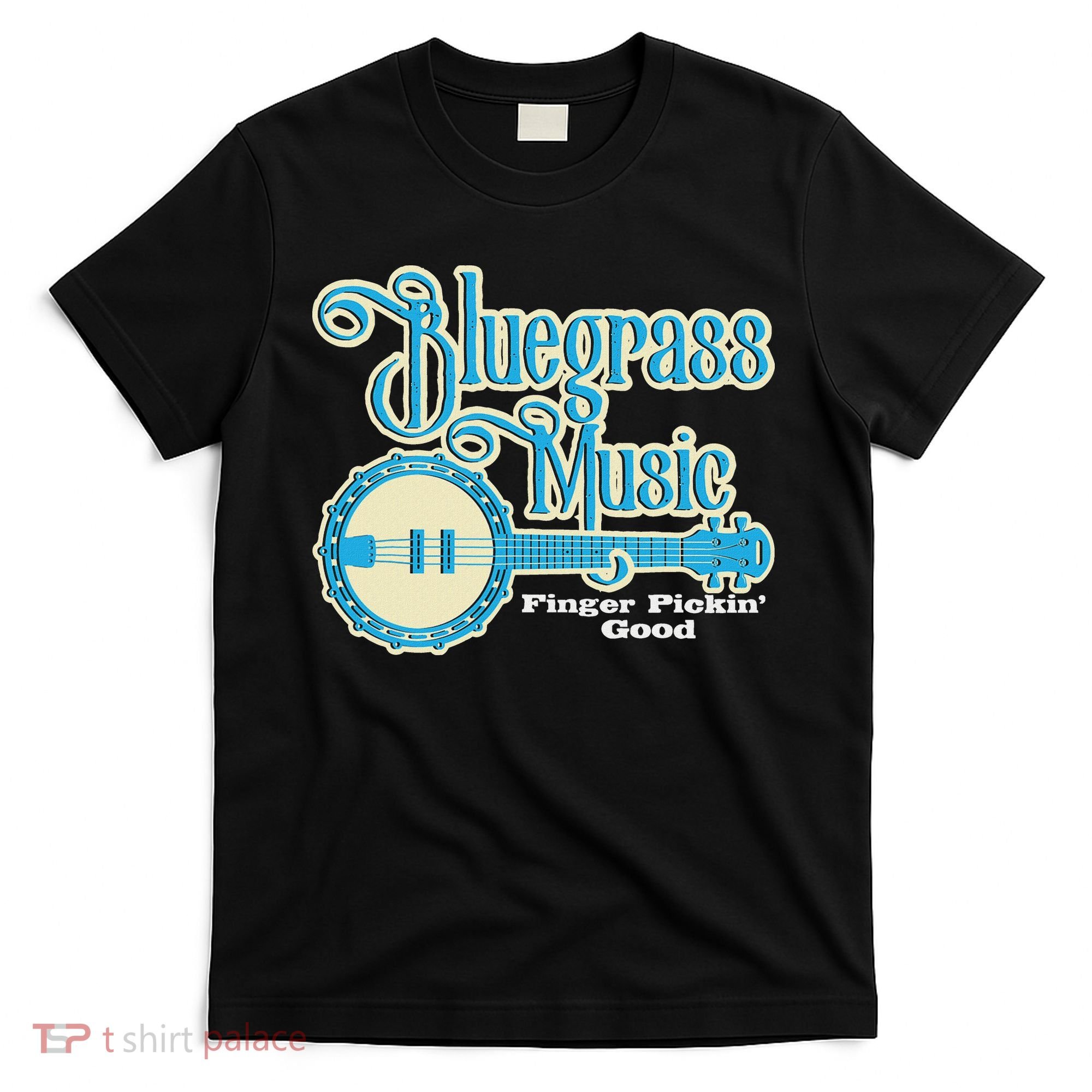 Bluegrass Music Finger Pickin Good Banjo Player Musician T-Shirt