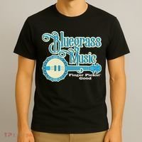 Bluegrass Music Finger Pickin Good Banjo Player Musician T-Shirt thumb 3