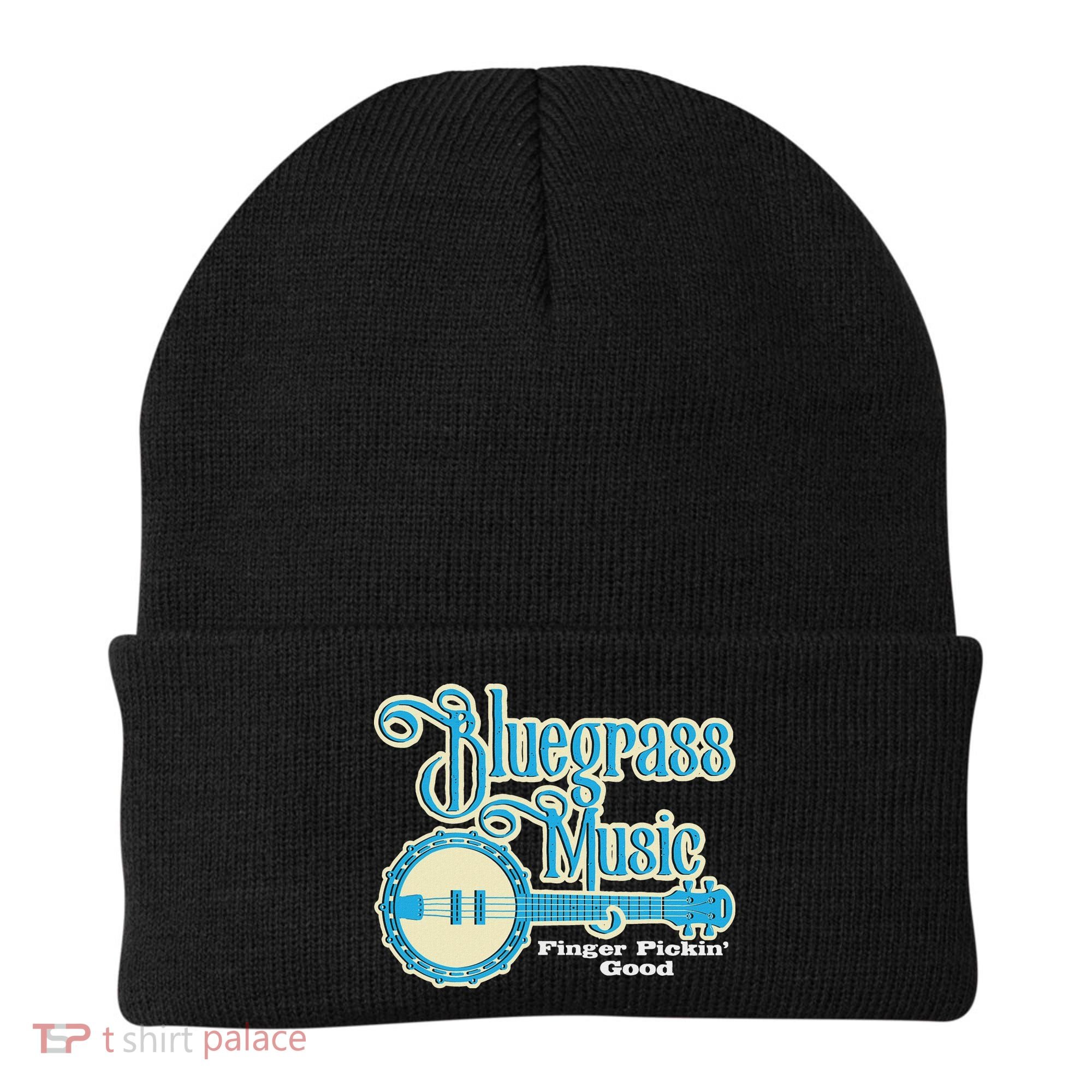 Bluegrass Music Finger Pickin Good Banjo Player Musician Beanie