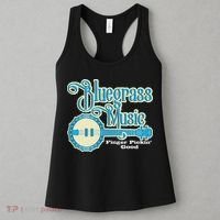 Bluegrass Music Finger Pickin Good Banjo Player Musician Women's Tank Top thumb 3