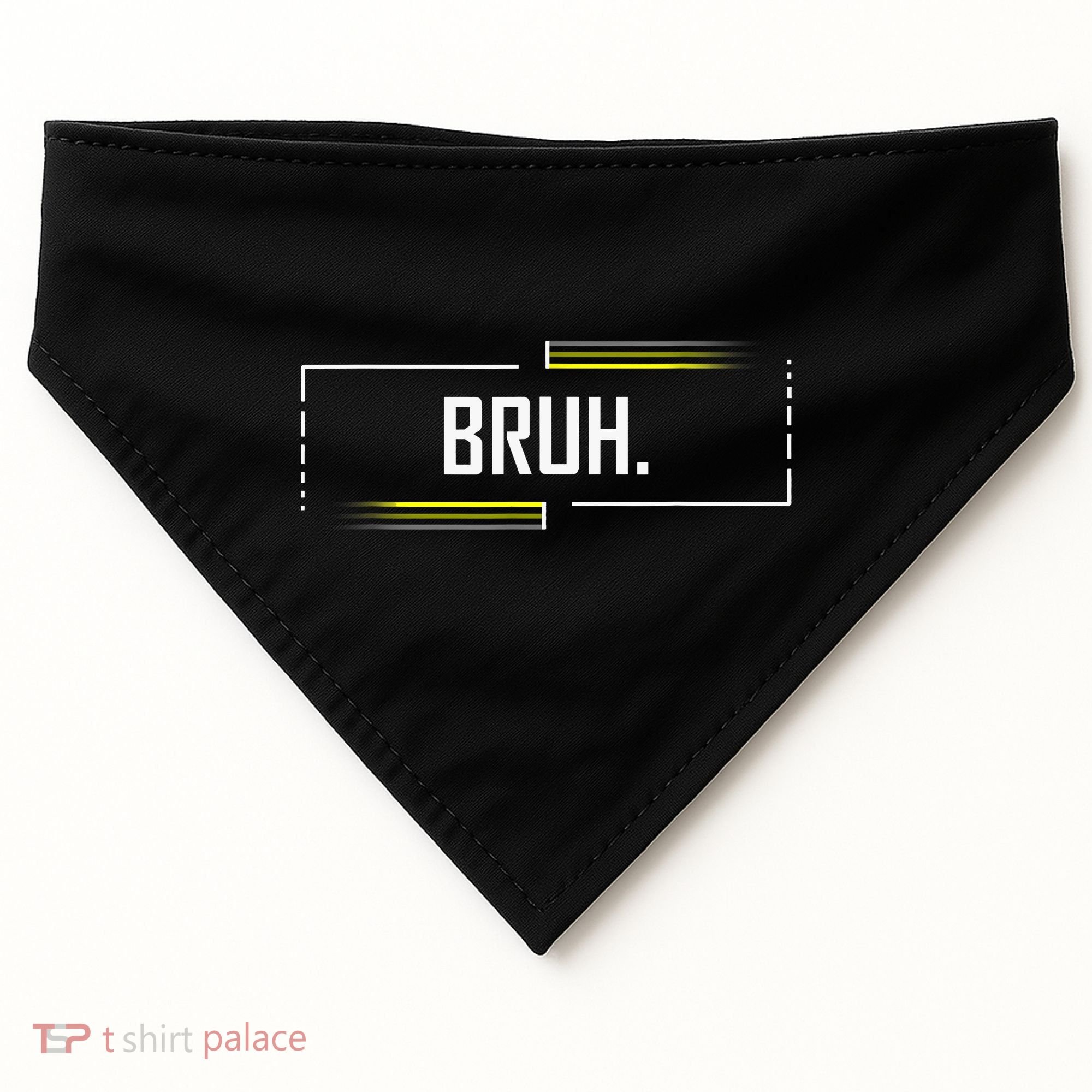 Bruh Meme Funny Saying Brother Greeting Funny Saying Teens USA-Made Doggie Bandana