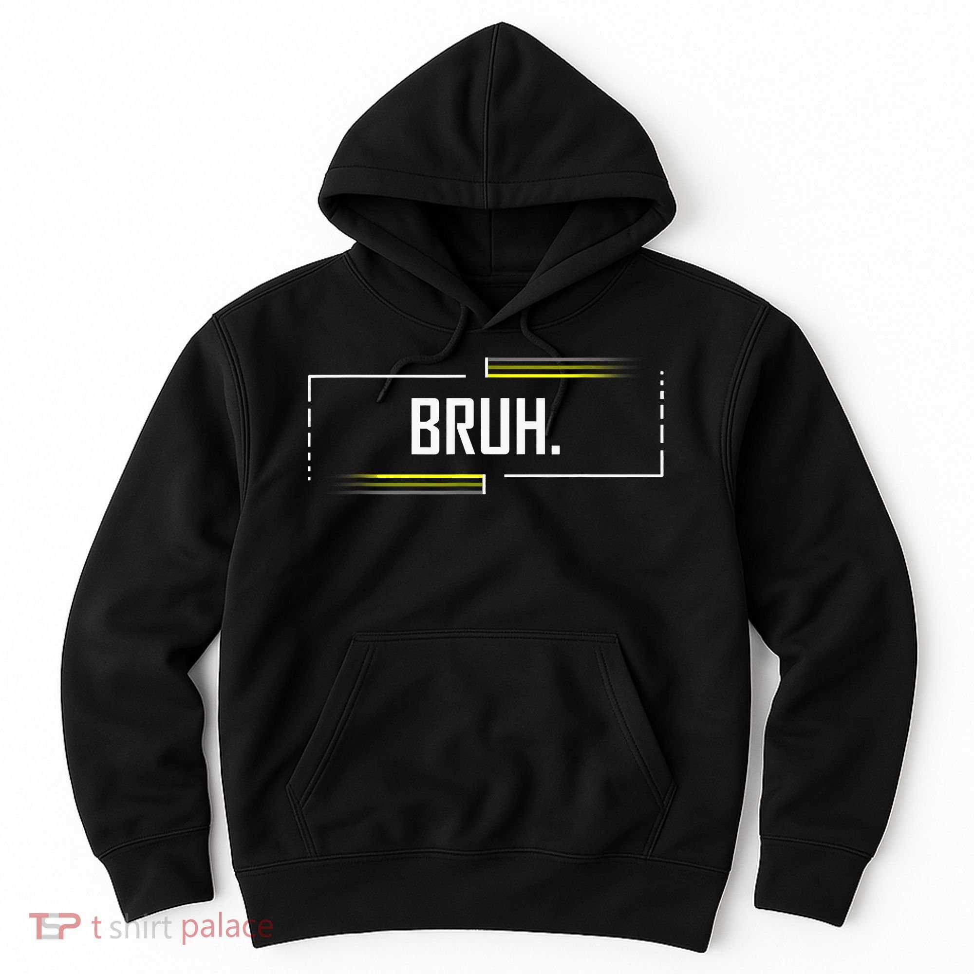 Bruh Meme Funny Saying Brother Greeting Funny Saying Teens Hoodie