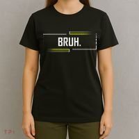 Bruh Meme Funny Saying Brother Greeting Funny Saying Teens T-Shirt thumb 4
