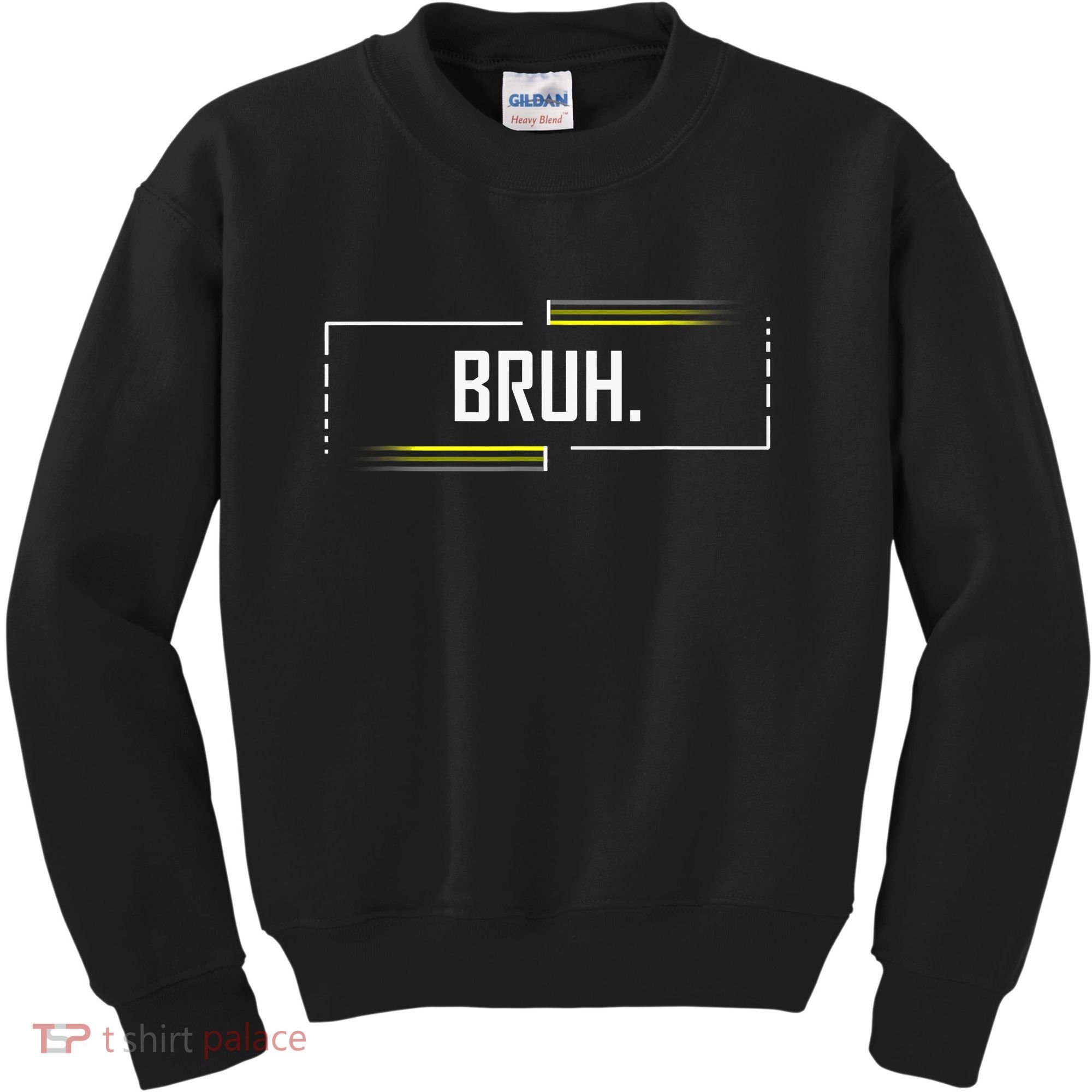 Bruh Meme Funny Saying Brother Greeting Funny Saying Teens Kids Sweatshirt