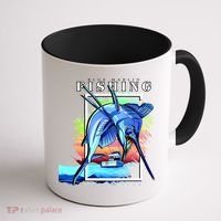 Blue Marlin Fishing Club Coffee Mug thumb 1