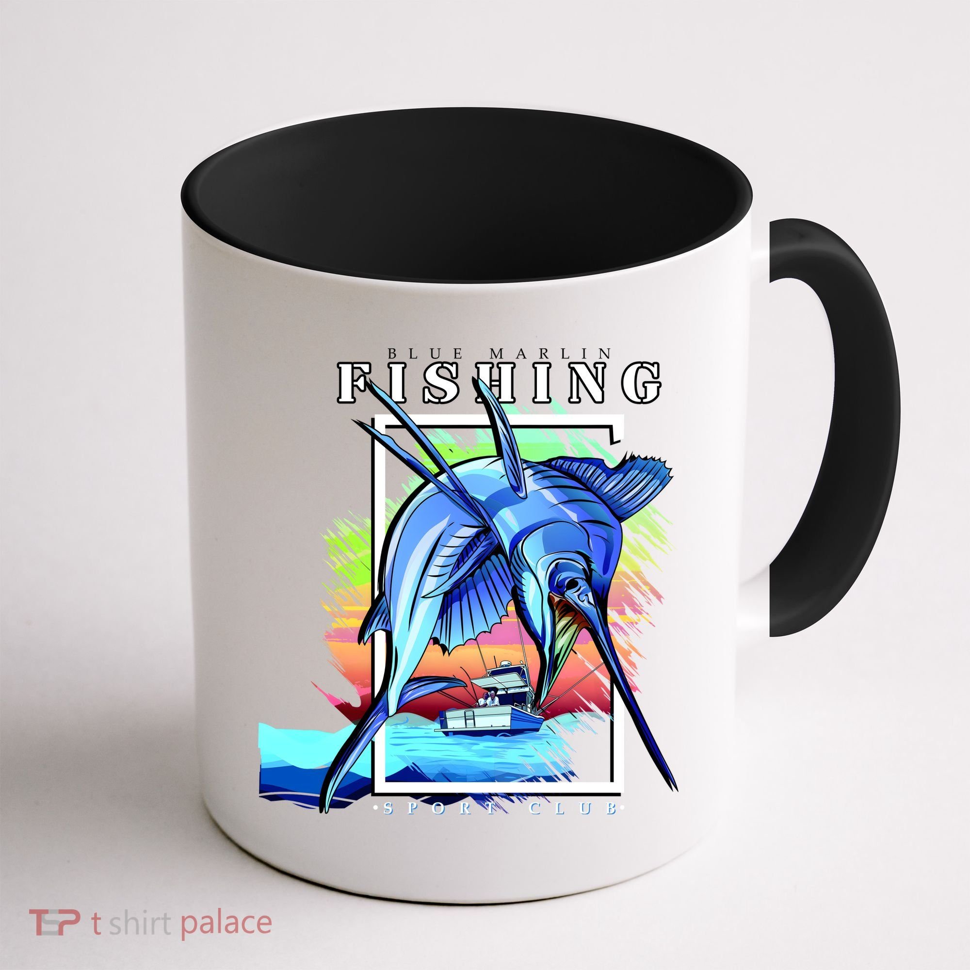 Blue Marlin Fishing Club Coffee Mug