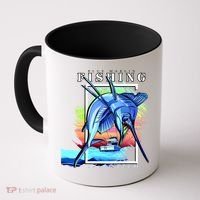 Blue Marlin Fishing Club Coffee Mug thumb 0