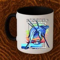 Blue Marlin Fishing Club Coffee Mug thumb 2