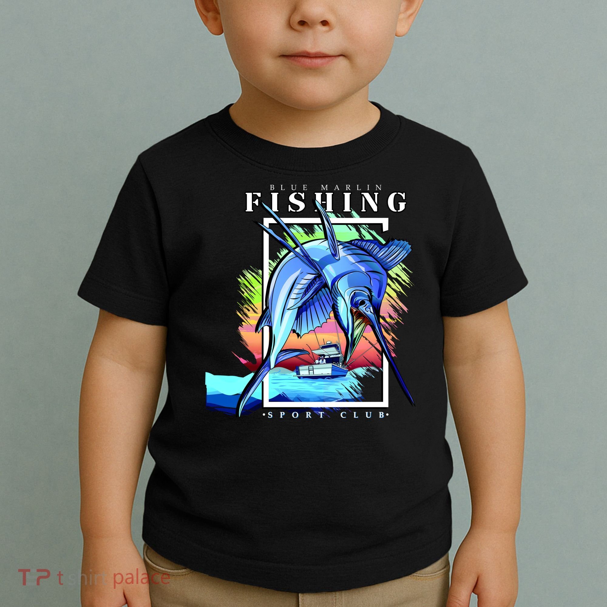 Blue Marlin Fishing Club Toddler T-Shirt
