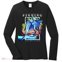 Blue Marlin Fishing Club Women's Long Sleeve Shirt thumb 0