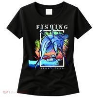 Blue Marlin Fishing Club Women's T-Shirt thumb 0