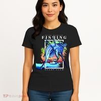 Blue Marlin Fishing Club Women's T-Shirt thumb 4