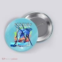 Blue Marlin Fishing Club Button thumb 0