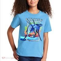 Blue Marlin Fishing Club Kids T-Shirt thumb 2