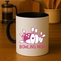 Bowling Mom Funny Gift For Bowlers Bowling Ball Gift Bowl Gift Coffee Mug thumb 4