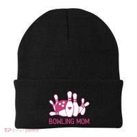 Bowling Mom Funny Gift For Bowlers Bowling Ball Gift Bowl Gift Beanie thumb 0