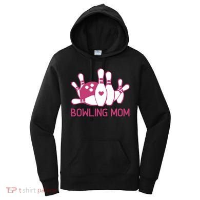Bowling Mom Funny Gift For Bowlers Bowling Ball Gift Bowl Gift Women's Hoodie