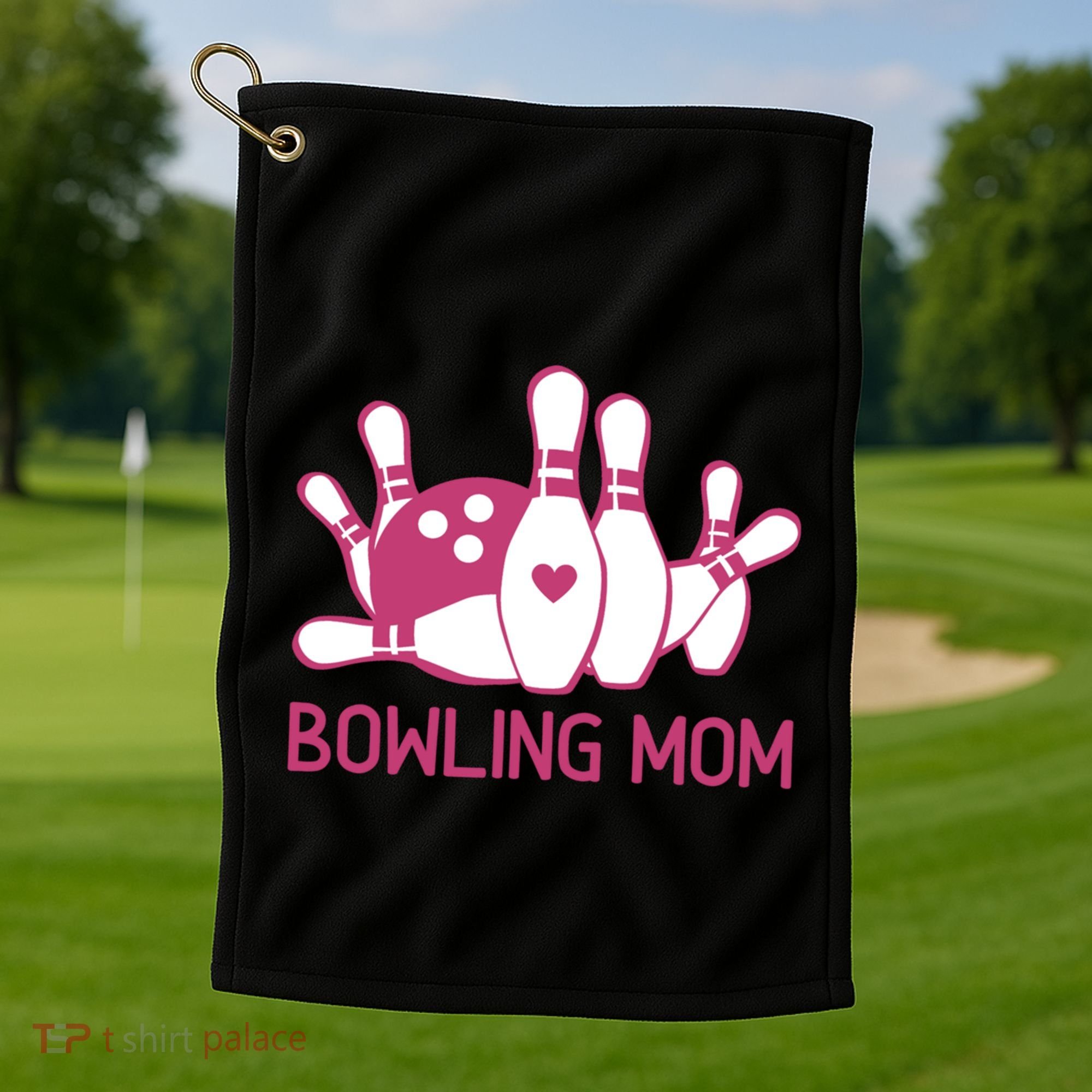 Bowling Mom Funny Gift For Bowlers Bowling Ball Gift Bowl Gift Golf Towel
