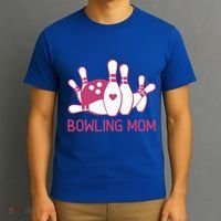 Bowling Mom Funny Gift For Bowlers Bowling Ball Gift Bowl Gift T-Shirt thumb 3