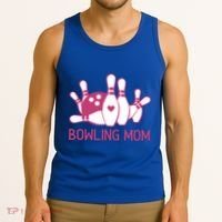 Bowling Mom Funny Gift For Bowlers Bowling Ball Gift Bowl Gift Tank Top thumb 3