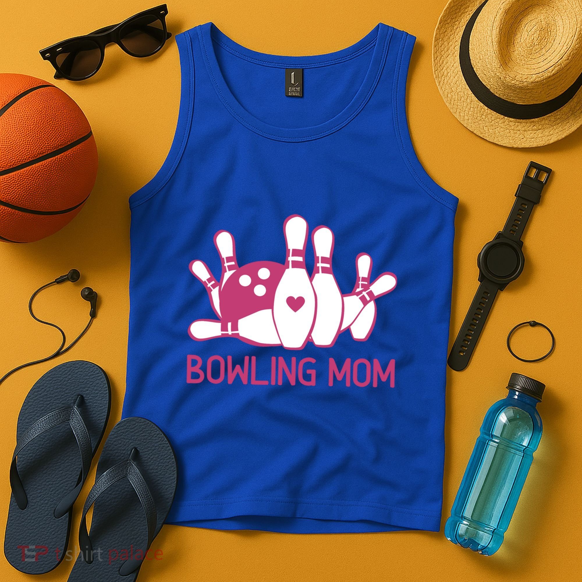 Bowling Mom Funny Gift For Bowlers Bowling Ball Gift Bowl Gift Tank Top