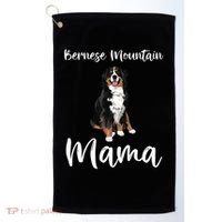 Bernese Mountain Gifts By Foxiostar Bernese Mountain For Dog Lovers Golf Towel thumb 0