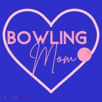 Bowling Mom Gift Cute Bowling GIfts Pink Bowling Ball Sweatshirt thumb 3