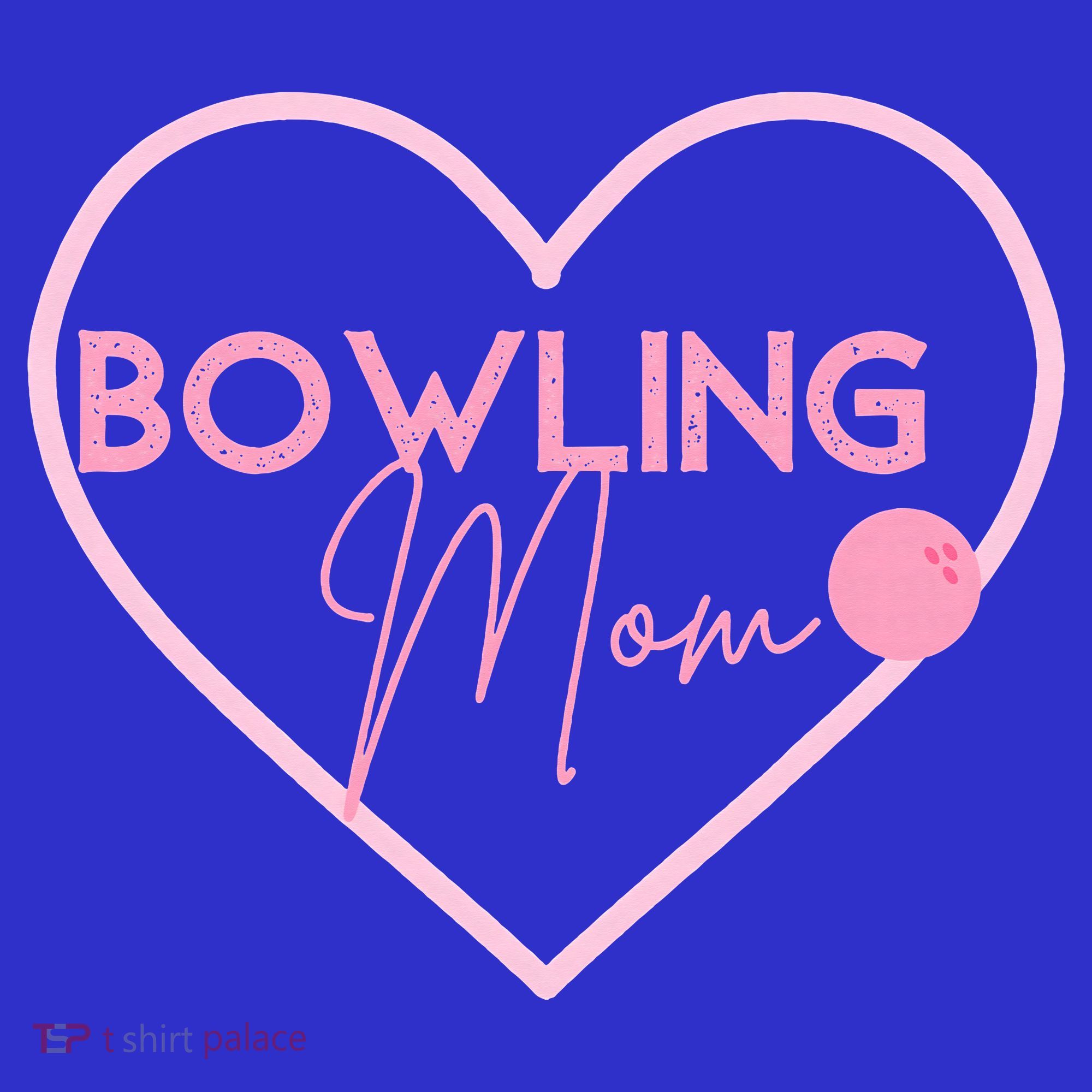 Bowling Mom Gift Cute Bowling GIfts Pink Bowling Ball Sweatshirt