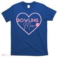 Bowling Mom Gift Cute Bowling GIfts Pink Bowling Ball T-Shirt thumb 0