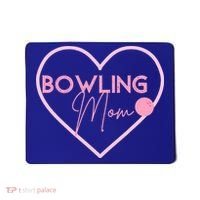 Bowling Mom Gift Cute Bowling GIfts Pink Bowling Ball Mousepad thumb 0