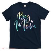 Boy Mom Gifts For Mother Mama Of Boy Tie Dye T-Shirt thumb 0