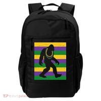 Bigfoot Mardi Gras Festive Backpack thumb 0