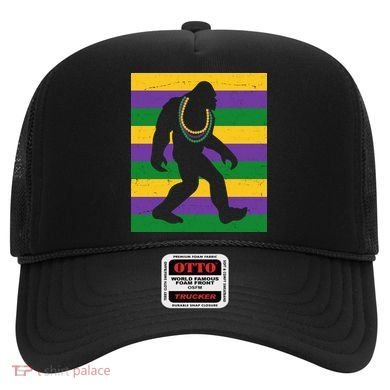 Bigfoot Mardi Gras Festive Hat