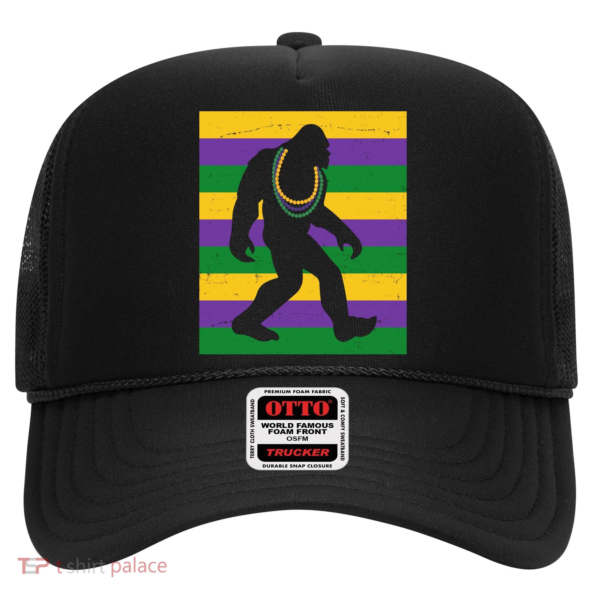 Bigfoot Mardi Gras Festive Hat