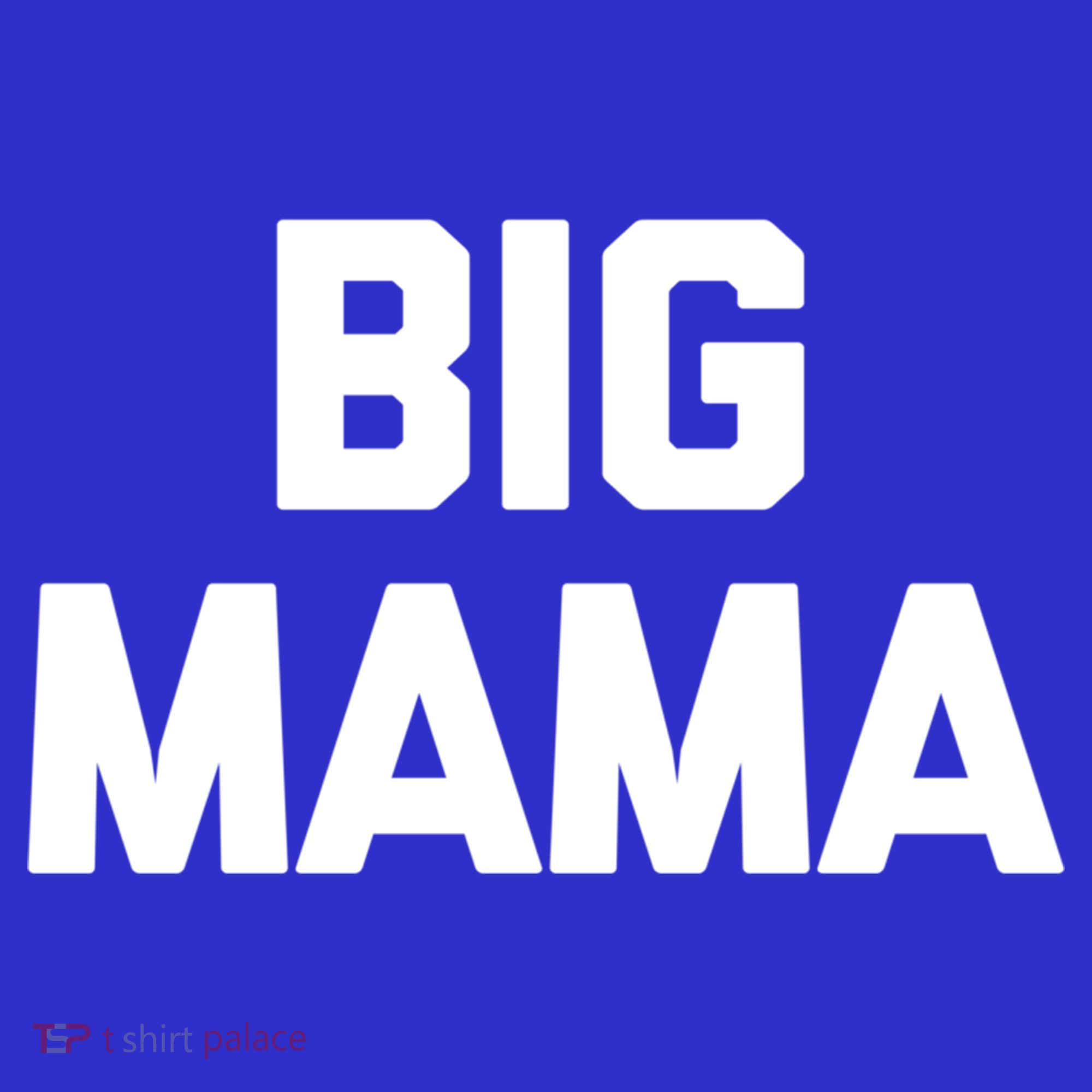 Big Mama Gift Funny Saying Sarcastic Novelty Cute Mom Great Gift T-Shirt