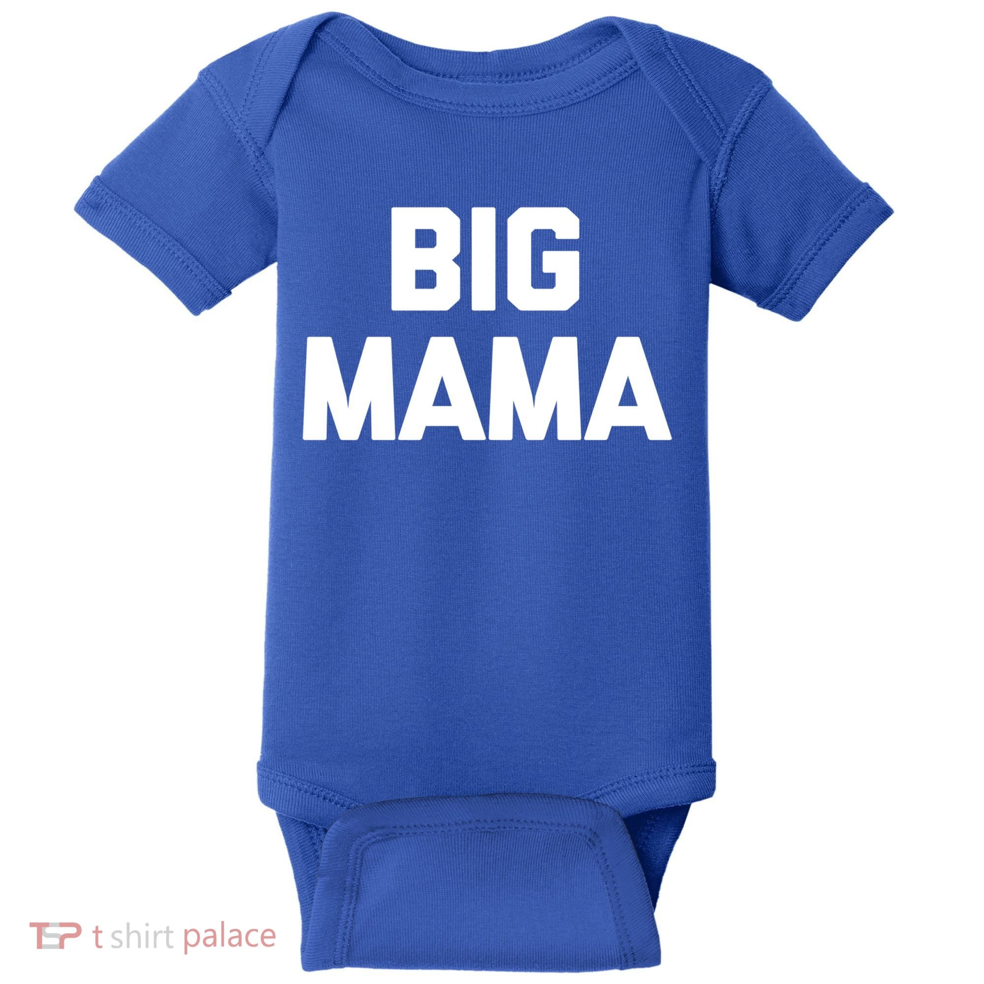 Big Mama Gift Funny Saying Sarcastic Novelty Cute Mom Great Gift Baby Bodysuit