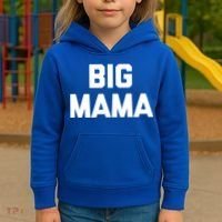Big Mama Gift Funny Saying Sarcastic Novelty Cute Mom Great Gift Kids Hoodie thumb 3