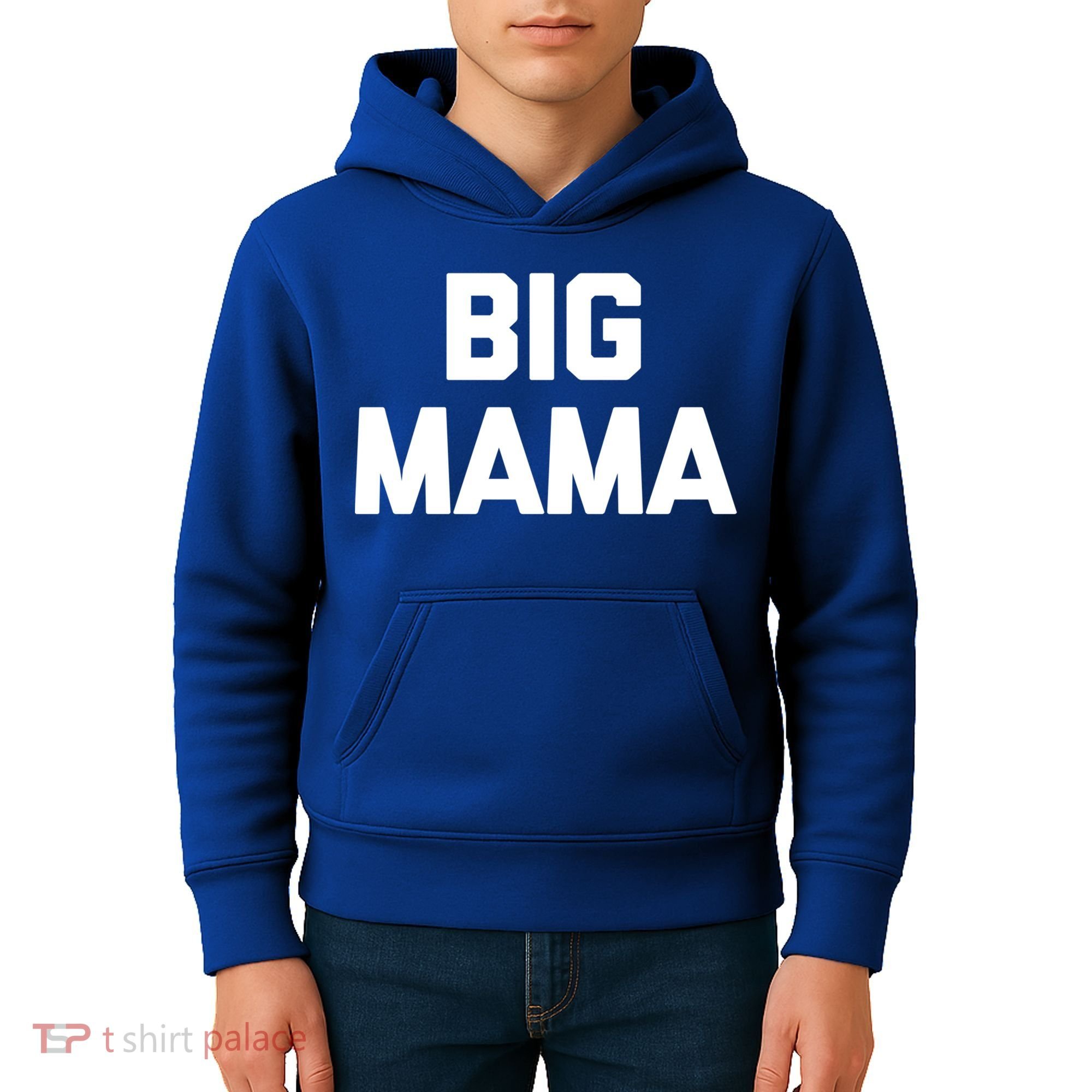 Big Mama Gift Funny Saying Sarcastic Novelty Cute Mom Great Gift Kids Hoodie