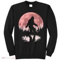 Bigfoot Moon Graphic Night Forest! Cool Sasquatch Men Women Sweatshirt thumb 0