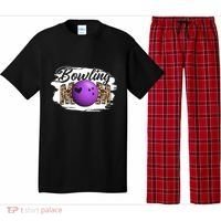 Bowling Mom Game Day Outfit Funny Mother's Day For Mom Gift Pajama Set thumb 0