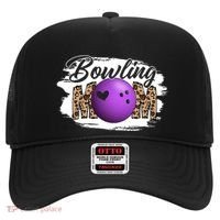 Bowling Mom Game Day Outfit Funny Mother's Day For Mom Gift Hat thumb 0