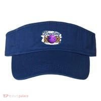 Bowling Mom Game Day Outfit Funny Mother's Day For Mom Gift Visor thumb 0