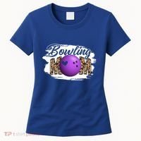 Bowling Mom Game Day Outfit Funny Mother's Day For Mom Gift Women's T-Shirt thumb 0
