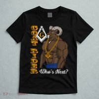 Brothers Masons Goat Rider Whos Next Masonic Funny Gift T-Shirt thumb 5