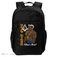 Brothers Masons Goat Rider Whos Next Masonic Funny Gift Backpack thumb 0