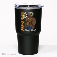 Brothers Masons Goat Rider Whos Next Masonic Funny Gift Tumbler thumb 0