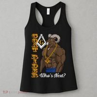 Brothers Masons Goat Rider Whos Next Masonic Funny Gift Women's Tank Top thumb 3